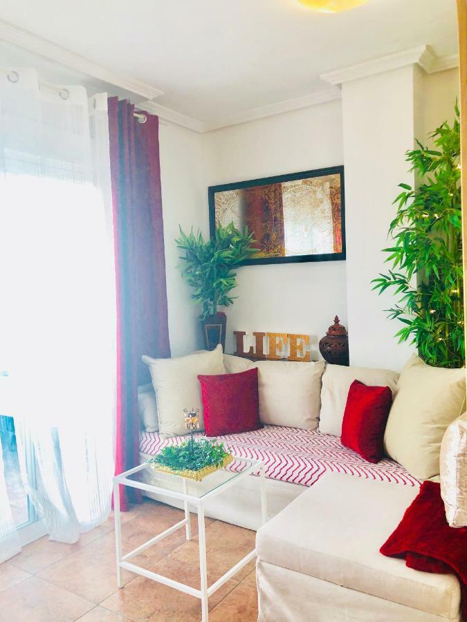 Atico Deluxe Entre Centro Y Playa Salinas Con Terraza, Wifi, Piscina Climatizada, Gym, Sauna Y Garaje -Smart Tv Roquetas de Mar Kültér fotó
